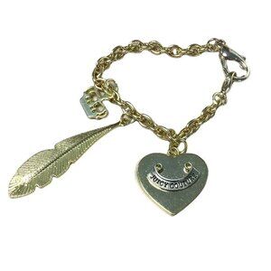 Juicy Couture Gold Charm Bracelet